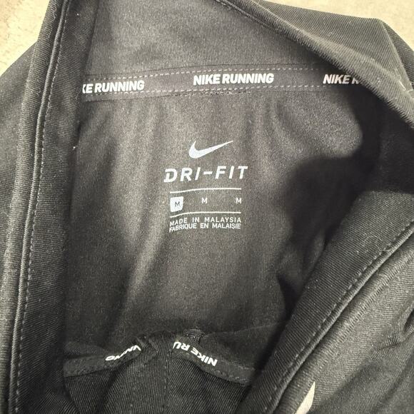 Nike Element Dri-FIT 1/4 Zip Sweatshirt Running Top Black Women's Size Medium - Picture 4 of 9